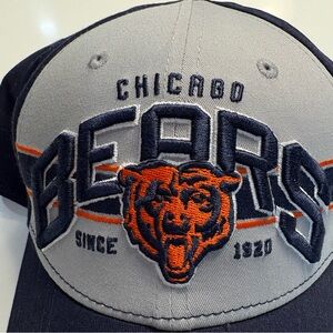 Chicago Bears Sideline On Field Flex Fit Hat Grey/Navy New Era 39Thirty